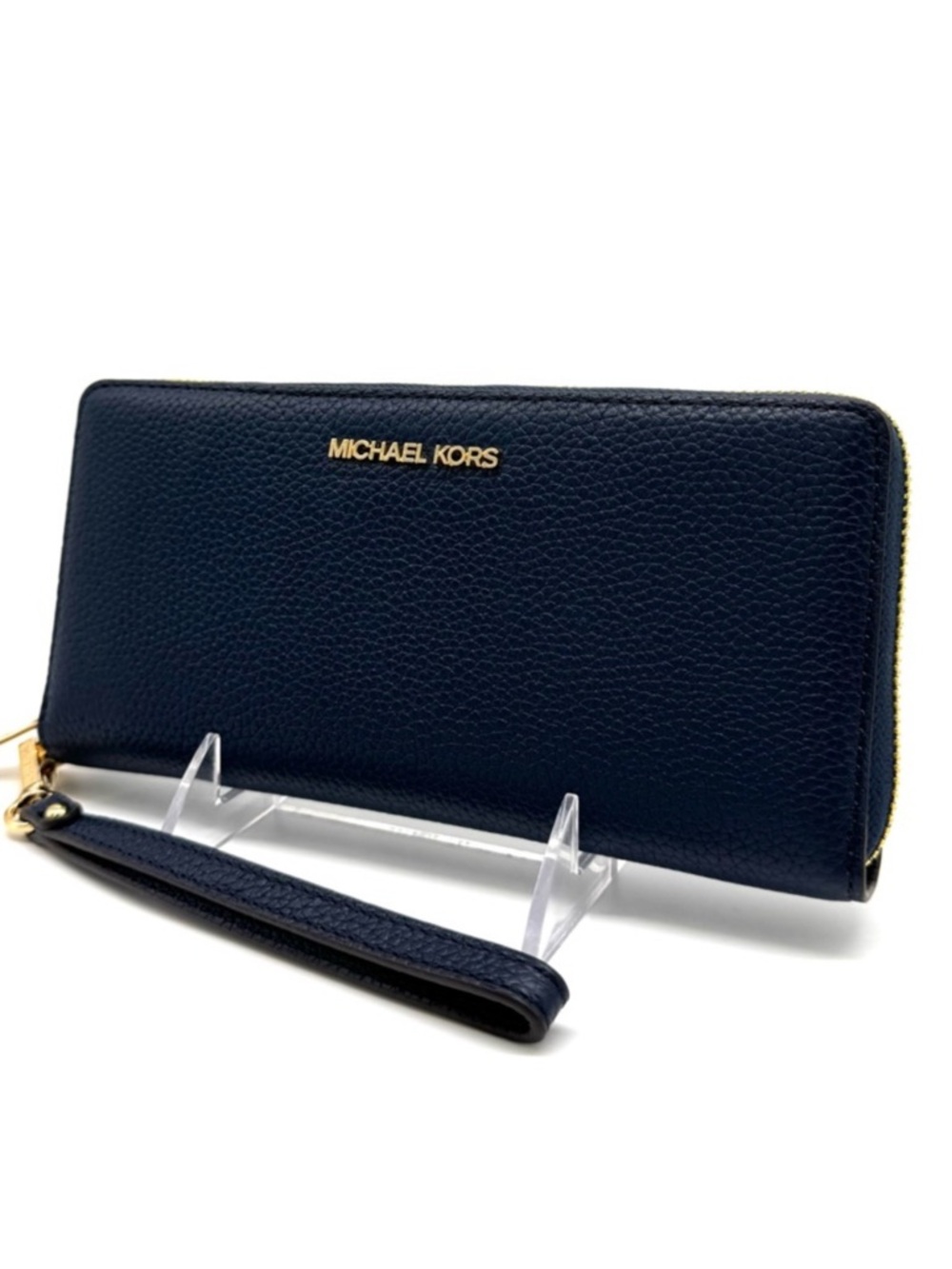Michael Kors Large Continental Wallet Navy Blue